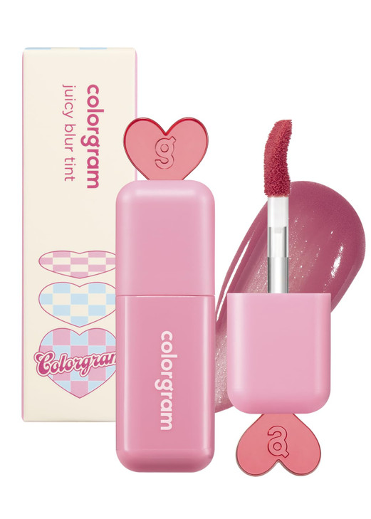 Colorgram Juicy Blur Tint 04 Cushiony Peach Daily Semi Matte Semi Glossy Long Lasting Lip Stain Moisturizing Buildable And Blendable Highly