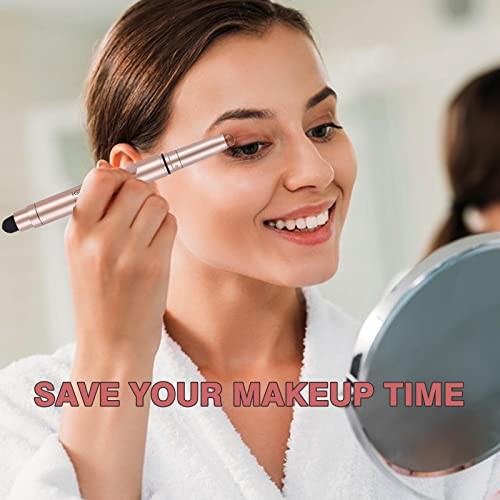 Saubzean Green Eyeshadow Stick Makeup Highlighter Cream Eye Shadow Pencil Waterproof Hypoallergenic Long Lasting Matte Crayon Glitter Primer
