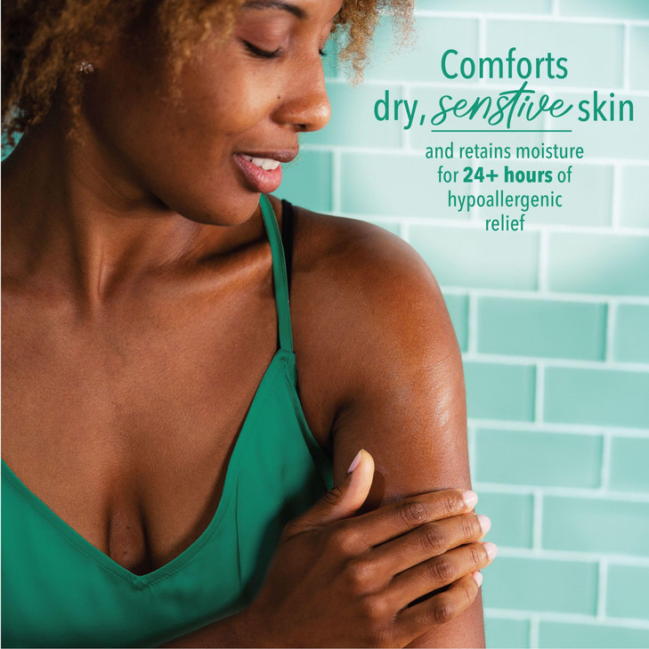 Curel Fragrance Free Comforting Body Lotion, Unscented Dry Skin Moisturizer for Sensitive Skin, with Advanced Ceramide Complex, Repairs Moisture Barr