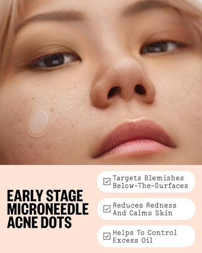 Peace Out Early Stage Acne Microneedling Hydrocolloid Dots 8 Count