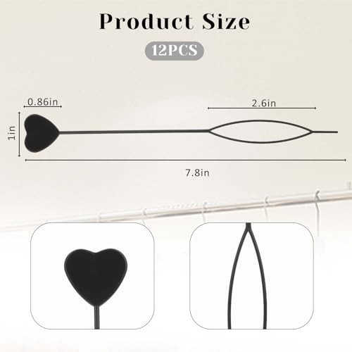 12Pcs Hair Beader Tool For Hair Braids Loading Beads On Hair Braids Beader Tool Quick Automatic Beads Loader Black Hair Bead Maker Threading