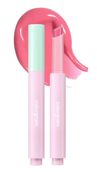 Colorgram Fruity Glass Stick 01 Endearing Fig Long Lasting Juicy Lip Tint With Radiant Glossy Finish Melting Syrupy Texture For Vibrant