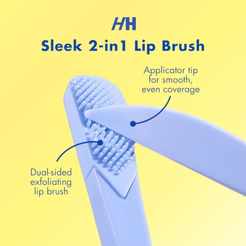 Handmade Heroes Lip Scrubber Reusable Lip Exfoliator Scrub Brush 2Pc