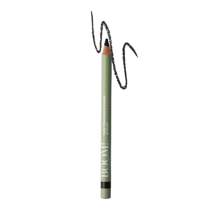 Boom Beauty Pure Precision Eyeliner Smooth Glide Pencil Jet Black