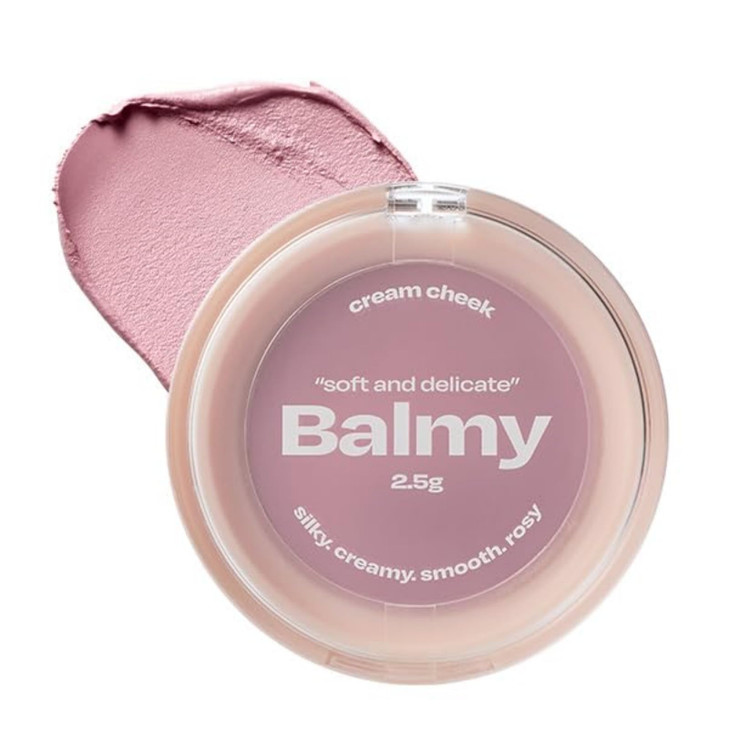 Balmy Cream Cheek Lightweight Cloud Touch Cheek Color Buildable Long Wear Cream Blush With A Soft Matte Finish For Natural And Bold Looks