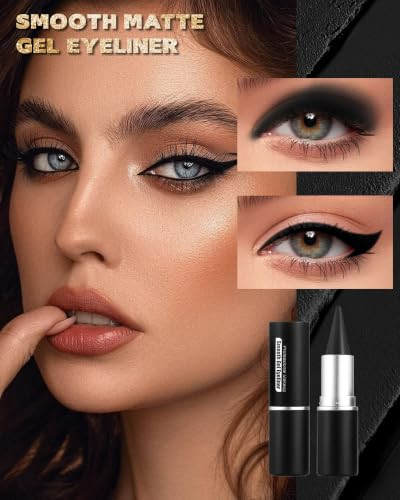 Black Gel Eyeliner Cream Pencil Face Paint Stick Smokey Halloween Makeup