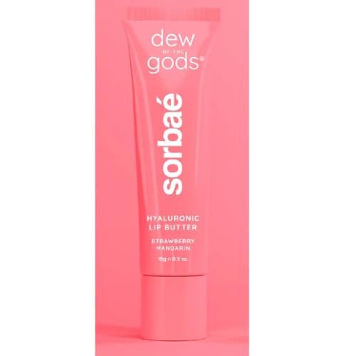 Dew Of The Gods Sorbaé Hyaluronic Lip Butter In Strawberry Mandarin 15G 0.5Oz