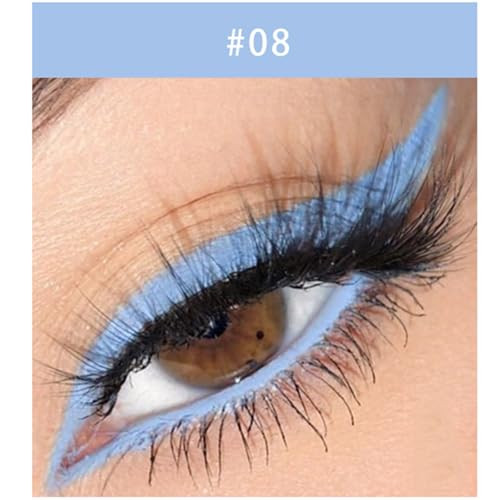 Cotemara Eyeliner Pencil Quick Drying Eye Liner Pencils Long Lasting Multi Use Water Proof Colored Eyeliners Pigmented Eye Liner Pen Light