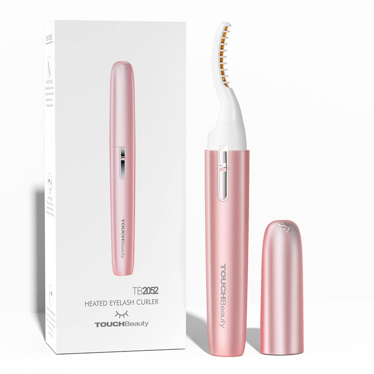 Touchbeauty Heated Eyelash Curler Electric Eyelash Curler With Comb Lash Curler For Painless Quick Natural Curling Battery Is Not Included