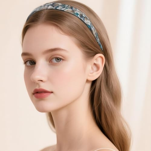 Layongmoli Sunglasses Headband For Women Acetate Hairband Comfortable Headbands For Women Fashion Thin Headbands Non Slip Hairbands For