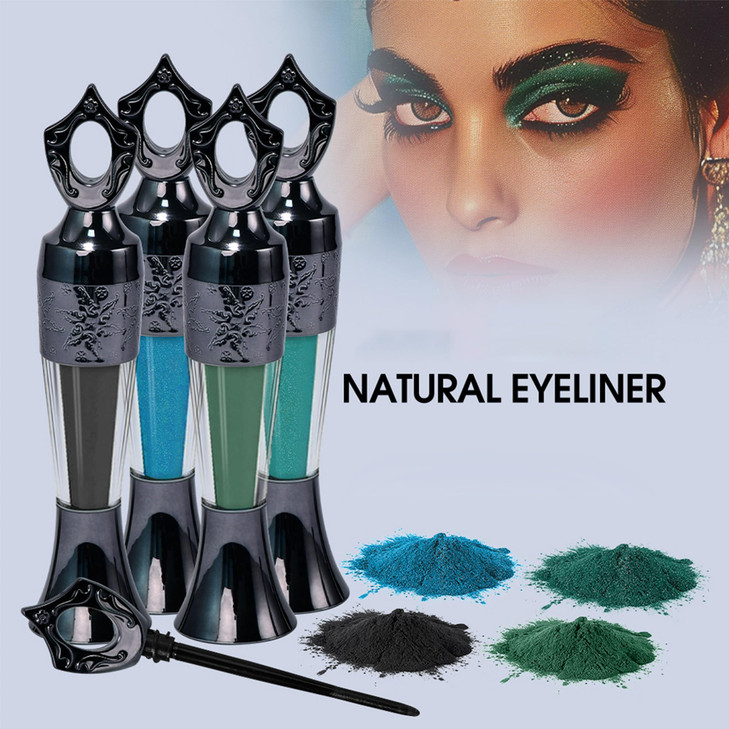 Dlzzrs Powder Eyeliner Multi Use Eyeliner Powder Long Wearing And Smudge Proof Intense Color Easy To Apply Gentle And Skin Friendly Formula