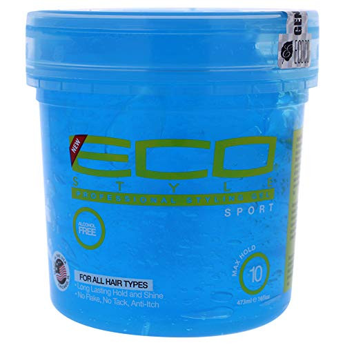 Nvey Eco Styling Gel, Sport, Clean Scent, 16 Fl Oz