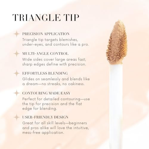 Haute Minute Makeup Mini Skin Caring Concealer Cover Dark Circles Medium To Full Coverage Hydrating And Long Lasting Liquid Concealer