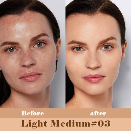 Qidsters Liquid Concealer For Older Women Under Eye Brightener Full Coverage Concealer For Dark Circles Spots Lightweight Waterproof