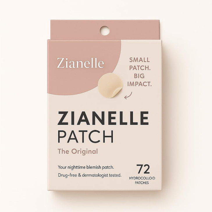 Zianelle Original Patch The 1 Hydrocolloid Acne Pimple Patch For Shrinking Zits And Whiteheads In 1 Use Nighttime Spot Stickers For Face And