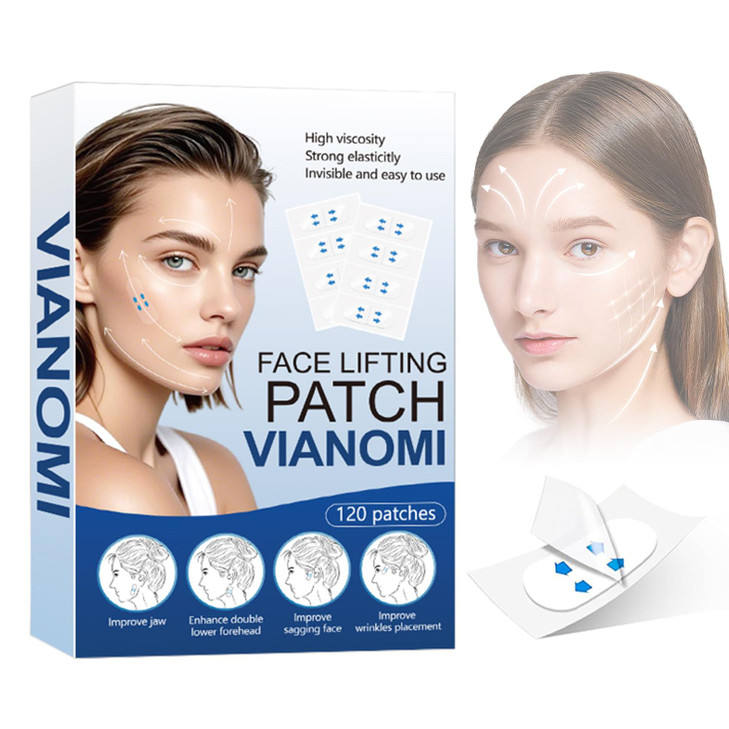 Neck Lift Tape 120Pcs Face Lift Tape Neck Tape Lifting Invisible Face Tape Under Makeup Instantly Lifts Sagging Skin Face Lift Sticker