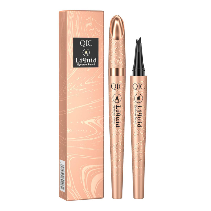 Waterproof Eyebrow Microblading Pen Four Point Tip For Natural Hair Strokes Long Lasting And Smudge Proof Brow Tattoo Pen Vegan Cruelty Free