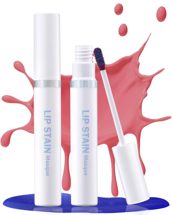 Berinist Lip Stain Masque Lip Liner Stain Long Lasting Waterproof Lip Tint Stain Semi Permanent Lip Tattoo Transfer Proof Non Drying Matte