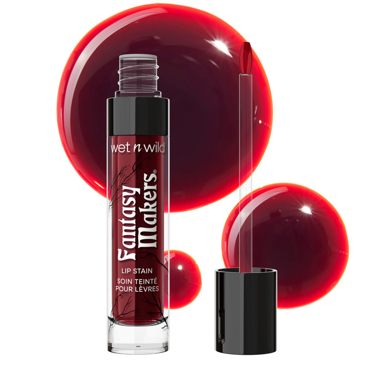 Wet N Wild Halloween Fantasy Makers Lip Stain Long Lasting Buildable Color Weightless Formula Cruelty Free Vampire S Bite