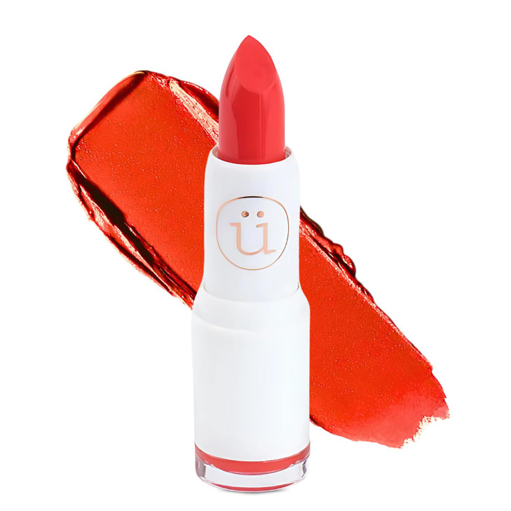 Bright Orange Moisturizing Lipstick Hydrating Creamy Finish Orange Juice