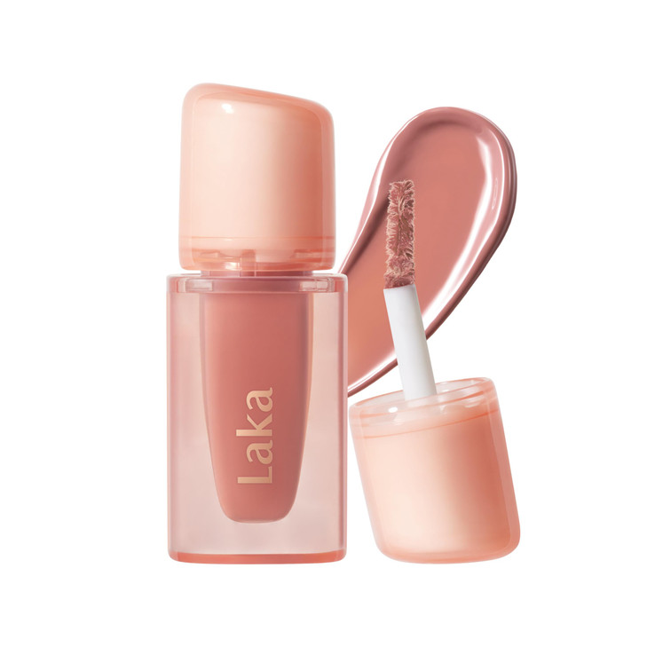 Laka Jelling Nude Gloss Mini 1.9G 0.07Oz Sheer Hydrating Lip Oil With No Stain Non Sticky Nourishing Gloss For A Glowy Look K Beauty 311