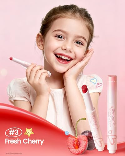 Runben Kids Tinted Lip Balm Fresh Cherry Lips Gloss
