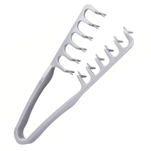 2 In 1 Texture Comb Volumizing Wide And Fine Toothed Hair Comb Anti Frizz Fluffy Styling Tool For Men Women Portable Lightweight Design With