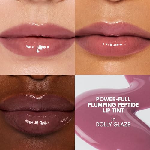 Buxom Power Full Plumping Peptide Tint Hydrating Plus Moisturizing Tinted Lip Balm And Overnight Lip Mask With 36Hr Hydration Sheer Balm For
