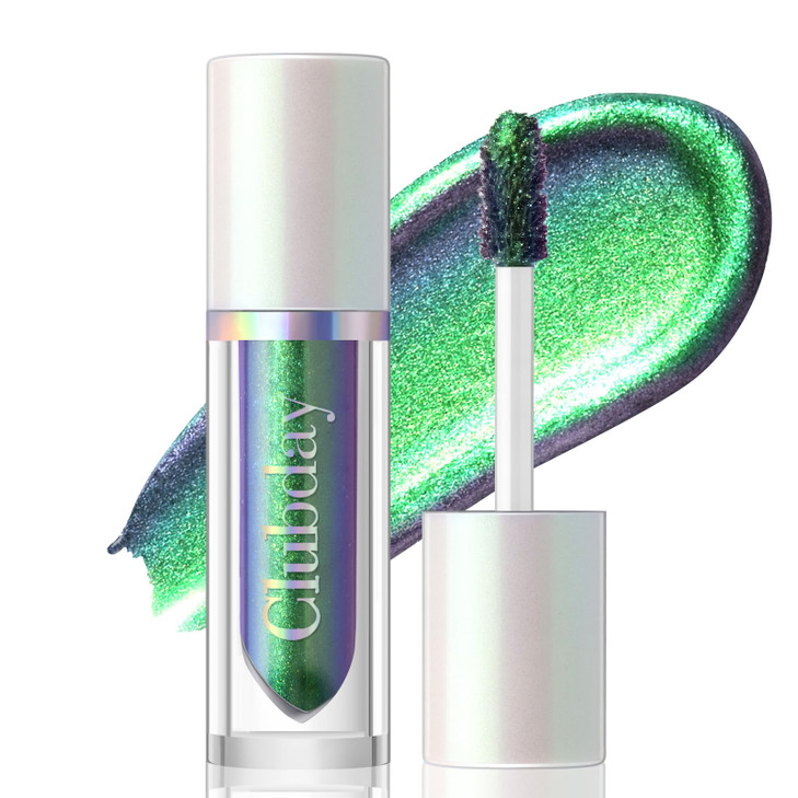 Noerrors Liquid Chameleon Eyeshadow Metallic Green Multichrome Color Shifting Eyeshadows Multi Dimensional Eye Looks Rich Color Long Lasting