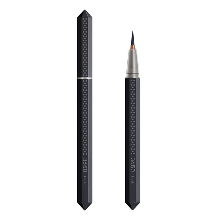 3650 Black Liquid Eyeliner Waterproof Smudgeproof Long Lasting And Quick Dry Formula