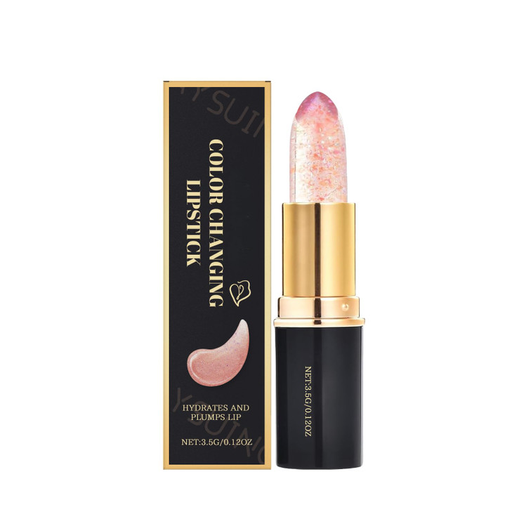 Westshiny Color Changing Lipstick For Women 24 Hours Enduring Ph Lipstick Color Changing Moisturizing Clear Lip Gloss 1Pc