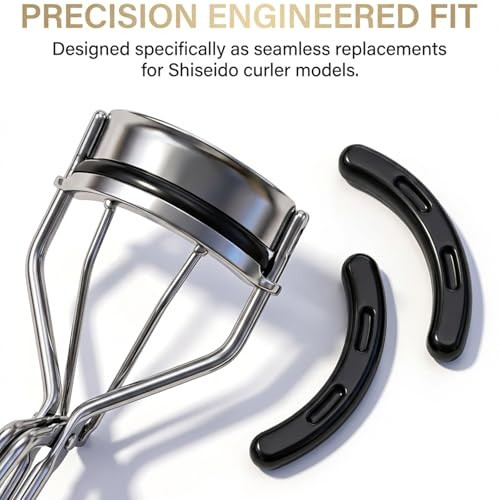 30Pack Compatible For Shiseido Eyelash Curler Refill Pads Only Compatible With Shiseido Eyelash Curler Silicone Replacement Pads Not Include
