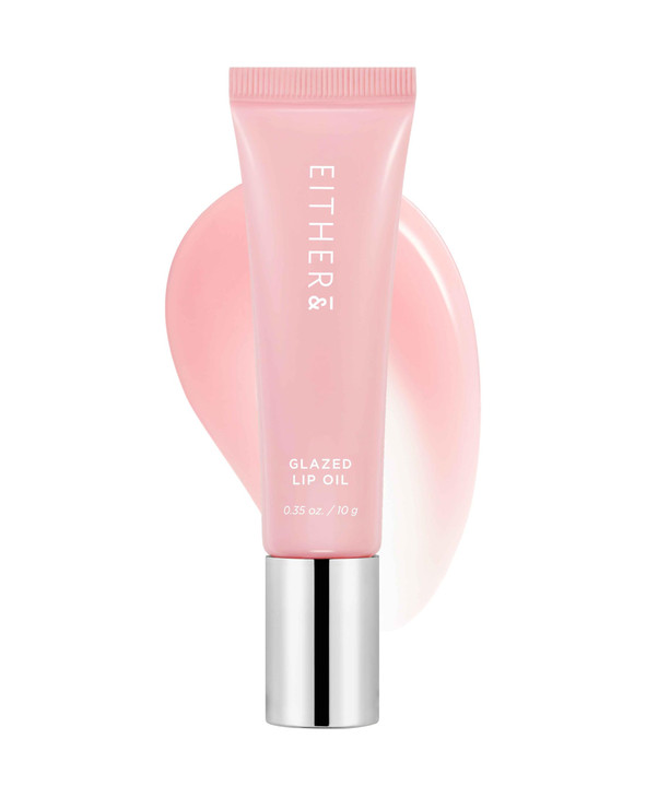Either And Glazed Lip Oil Korean Lip Gloss Tinted Lip Balm Lucent 01