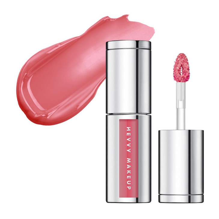 Hevvy Makeup First Stain Glow Tint Glossy Lip Stain With Long Lasting Color Non Sticky Lightweight Finish Vegan And Cruelty Free K Beauty