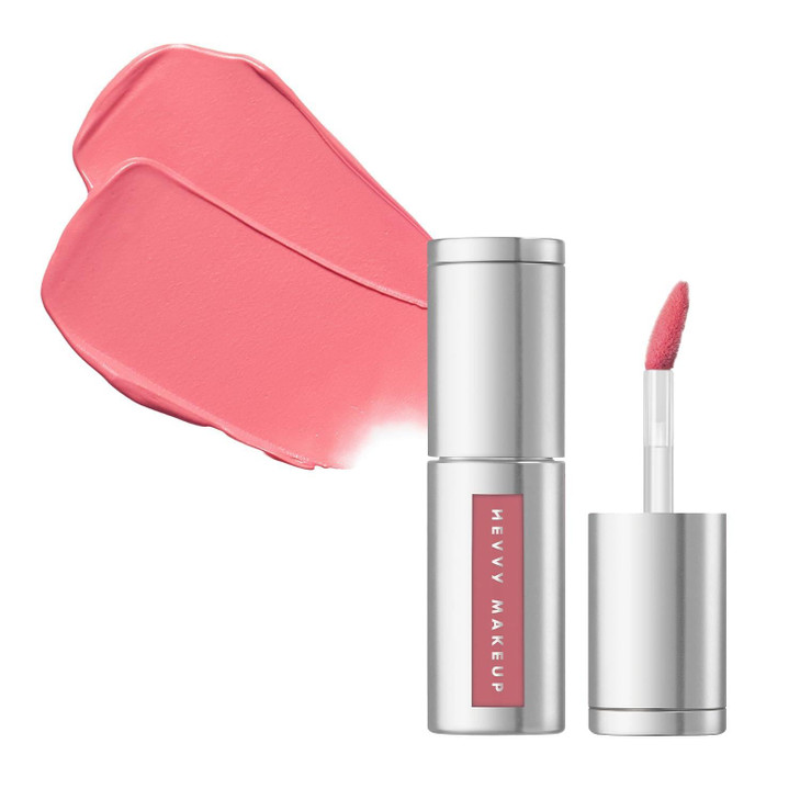 Hevvy Makeup Blurring Slip Fit Lip And Cheek Stain Korean Airy Velvet Matte Lip Tint Stain With Creamy Soft Texture Long Lasting And