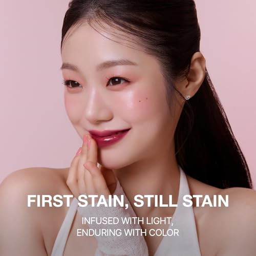 Hevvy Makeup First Stain Glow Tint Glossy Lip Stain With Long Lasting Color Non Sticky Lightweight Finish Vegan And Cruelty Free K Beauty