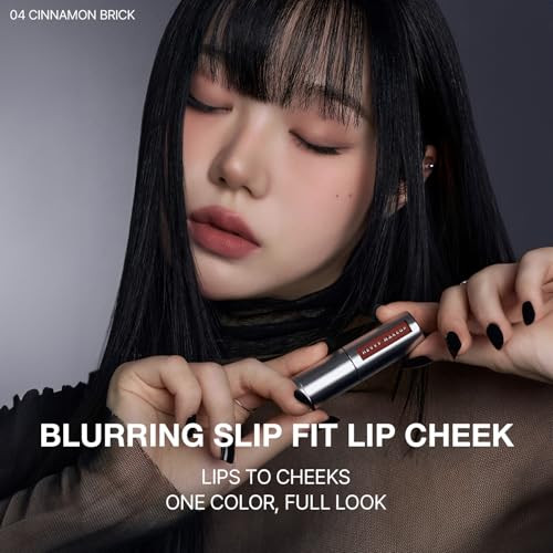 Hevvy Makeup Blurring Slip Fit Lip And Cheek Stain Korean Airy Velvet Matte Lip Tint Stain With Creamy Soft Texture Long Lasting And