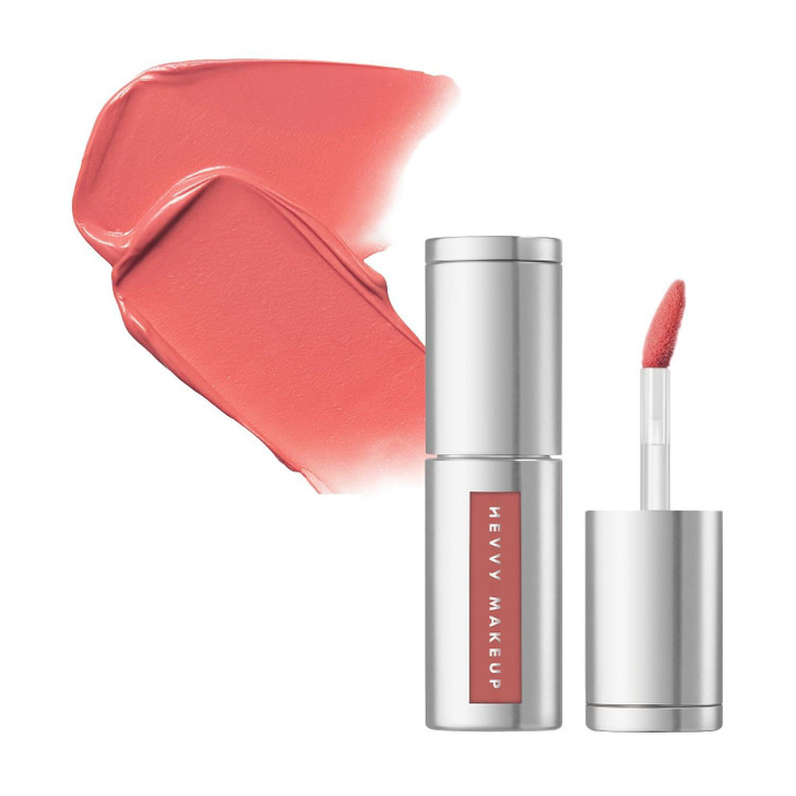 Hevvy Makeup Blurring Slip Fit Lip And Cheek Stain Korean Airy Velvet Matte Lip Tint Stain With Creamy Soft Texture Long Lasting And