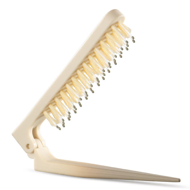 Teasing Brush For Fine Hair Boar Bristle Styling Brush With Rat Tail Pick Slick Back Brushes For Volume Edge Control And Smoothing