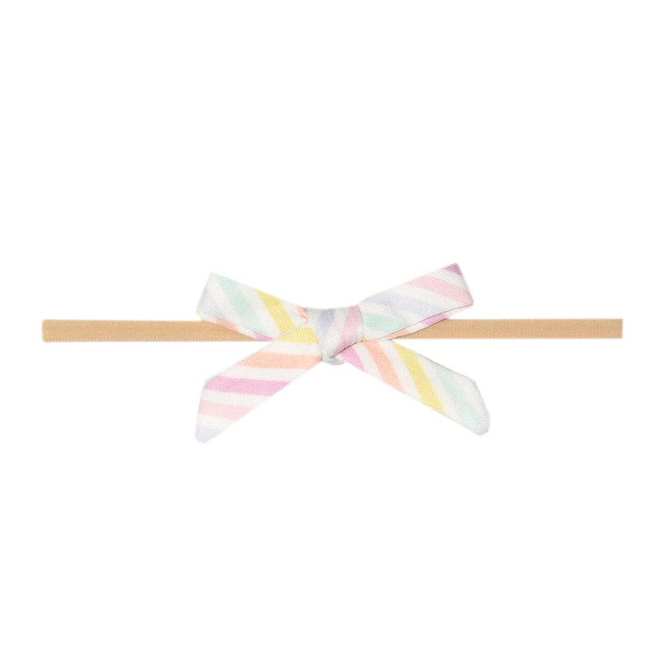 Copper Pearl Ribbon Baby Bows Headbands For Baby Girls Newborn Headband Bows Infant Hair Bows For Baby Girl Nylon Baby Girl Bows And
