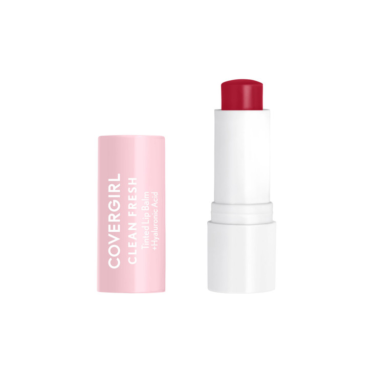Covergirl Clean Fresh Tinted Lip Balm Vegan Formula Hydrating Natural Finish Cherry Ish You 1 Count