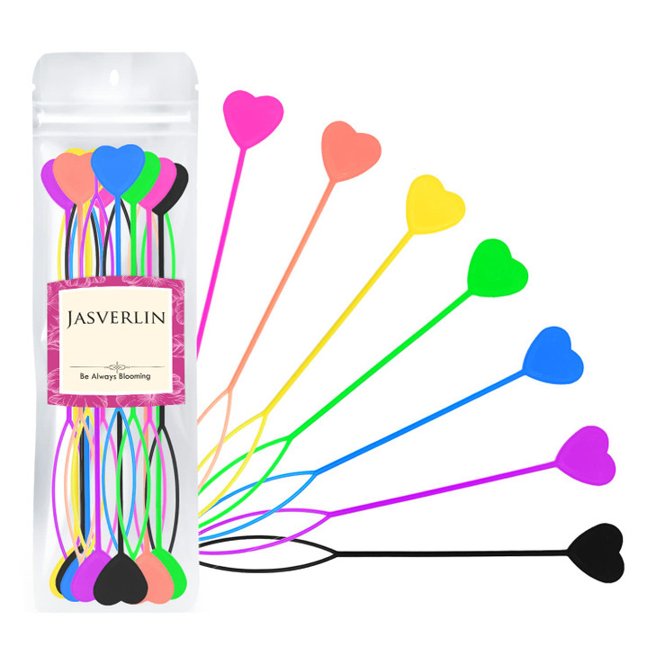 Jasverlin Hair Beading Tool Quick Beader For Braids And Ponytails Kids Girls 7 Color Set Of 15 Hair Beads Loading Maker