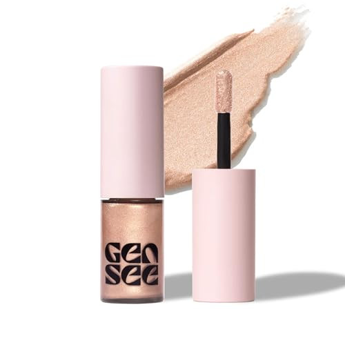 Gen See Mixed Media Metallic Liquid Eyeshadow Moonlight Eye Makeup
