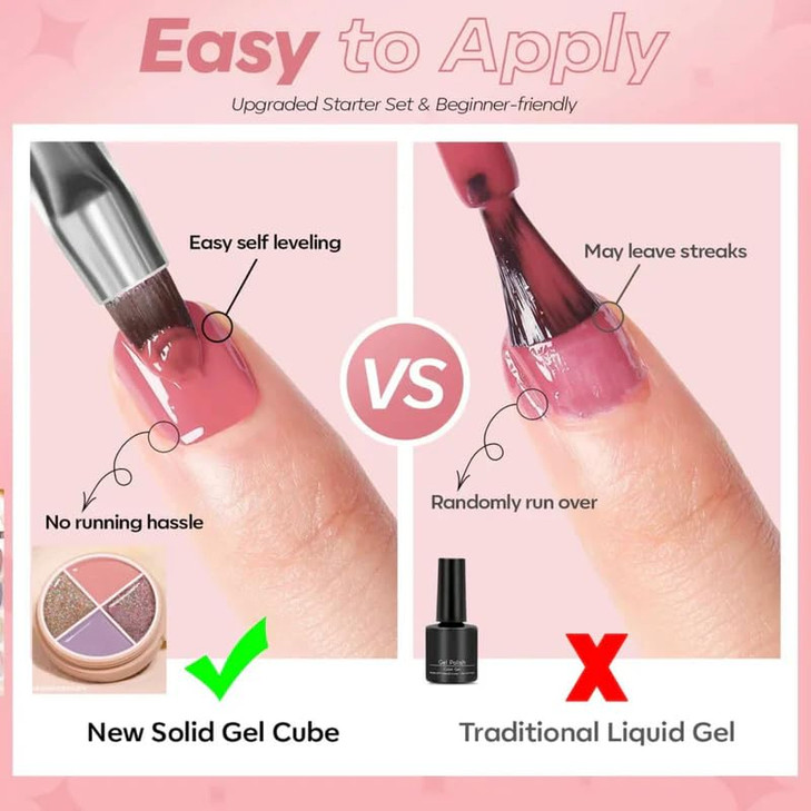 Curvlife Solid Gel Nail Art Polish Nail Art Diy Design Jelly Gel Nail Polish Cream Neon Pastel Gel Nail Polish Set Soak Off Uv Led For Nail
