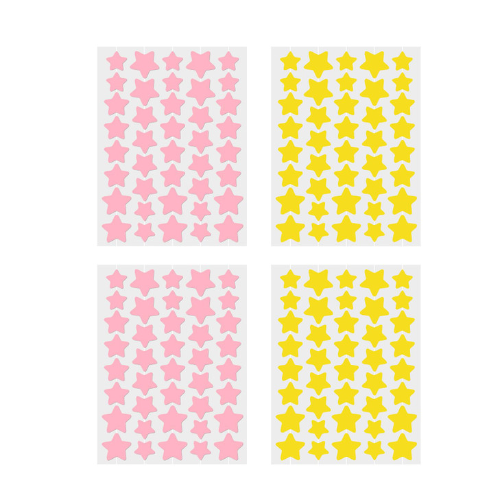 Luckyopt 160Pcs Pimple Patches Star Shaped Hydrocolloid Spot Patches Colorful Acne Patch To Cover Absorb Invisible Blemish And Pimples Star
