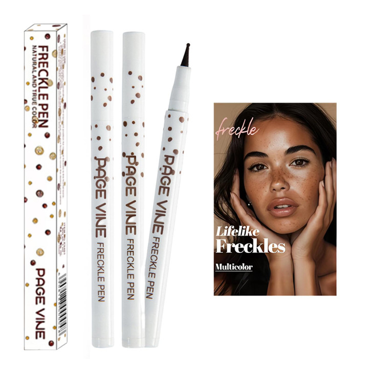 Liopif 2 Pack Freckle Pen Liquid Face Fake Freckles Makeup Pen To Create Natural Freckle Makeup And Freck Beauty Fake Freckles Waterproof