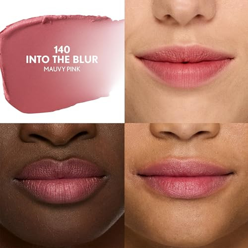 Covergirl Clean Fresh Yummy Blur Lipstick Blurring Effect Matte Lip Color Fresh Pear Flavored Vegan Formula 140 Into The Blur Mauvy Pink