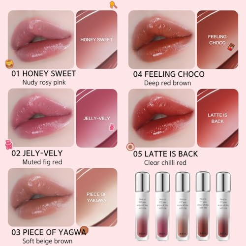 Bbia Water Fit Tint Extreme Persistence Long Lasting Watery Glow Fixing Tint Lightweight High Pigment Clear Colors Non Smudging Glowy Finish