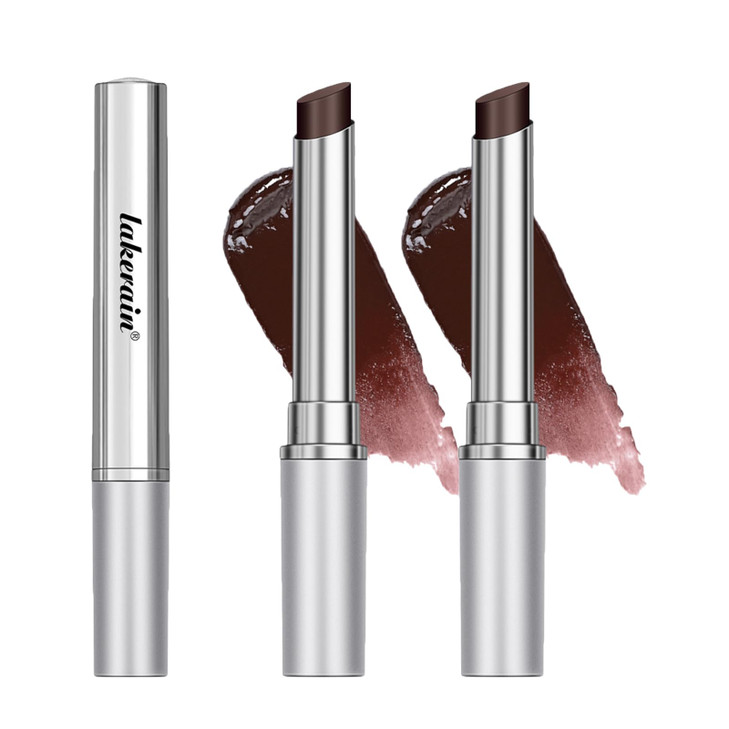 2Pcs Honey Lipstick Tinted Lip Balm Lipstick For All Skin Hydrating And Nourishing Tinted Lip Balm For Women Black