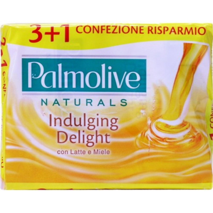 Palmolive"Indulging Delight" Milk and Honey Bar Soap 4pz x 90g